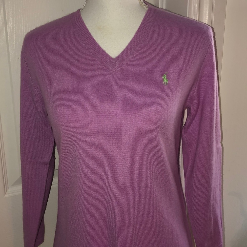 Ralph Lauren Sport Fitted Cashmere Sweater